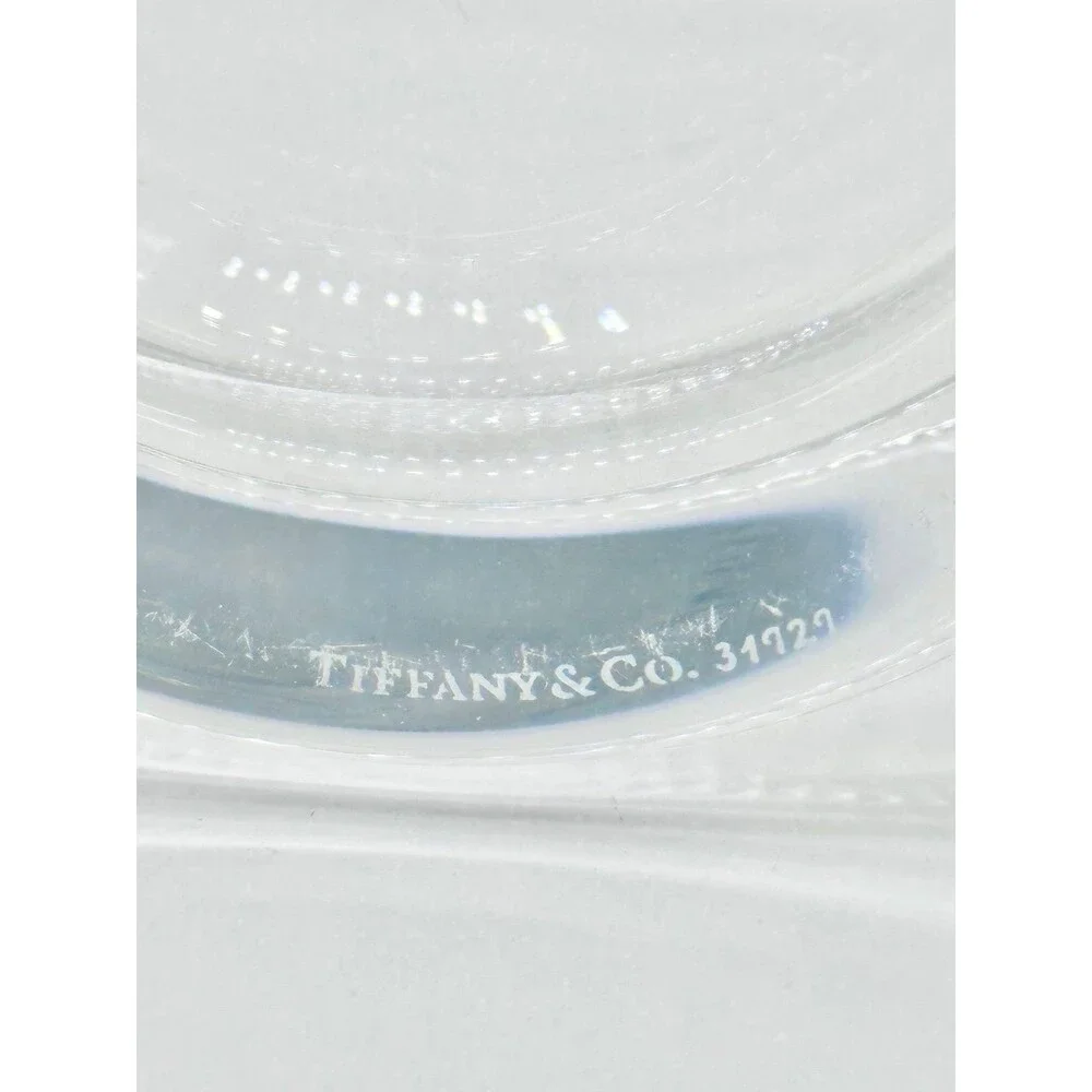 Tiffany & Co Round Wine Decanter Crystal Glass